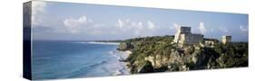 Temple of Descending God, El Castillo, Tulum, Mexico-null-Stretched Canvas