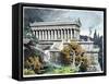 Temple of Diana at Ephesus from a Series of the "Seven Wonders of the Ancient World"-Ferdinand Knab-Framed Stretched Canvas