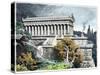 Temple of Diana at Ephesus from a Series of the "Seven Wonders of the Ancient World"-Ferdinand Knab-Stretched Canvas