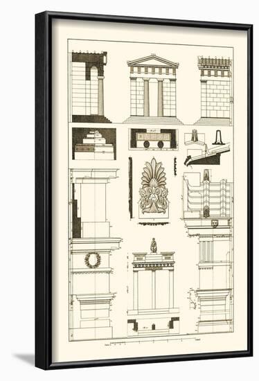 Temple of Diana, Monument of Thrasyllus-J. Buhlmann-Framed Art Print