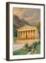 Temple of Diana-English School-Framed Giclee Print