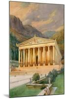 Temple of Diana-English School-Mounted Giclee Print