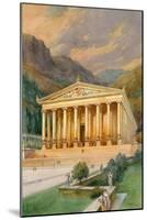 Temple of Diana-English School-Mounted Giclee Print