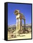 Temple of Dioscuri, Agrigento, Sicily, Italy-Peter Thompson-Framed Stretched Canvas