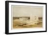 Temple of Edfu, Ancient Apollinopolis, Upper Egypt, from Egypt and Nubia, Vol.1-David Roberts-Framed Giclee Print