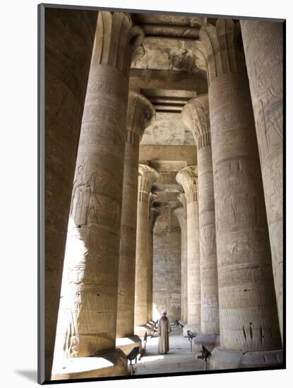 Temple of Edfu, Egypt, North Africa, Africa-Olivieri Oliviero-Mounted Photographic Print