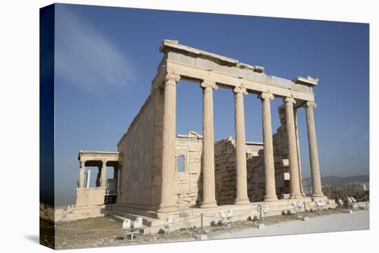 Temple of Erectheion, Acropolis, Athens, Greece-Richard Maschmeyer-Stretched Canvas