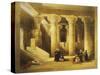 Temple of Esna, 2nd Century Bc, Left Bank of the Nile, Egypt, Lithograph, 1838-9-David Roberts-Stretched Canvas