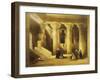 Temple of Esna, 2nd Century Bc, Left Bank of the Nile, Egypt, Lithograph, 1838-9-David Roberts-Framed Giclee Print