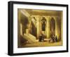 Temple of Esna, 2nd Century Bc, Left Bank of the Nile, Egypt, Lithograph, 1838-9-David Roberts-Framed Giclee Print