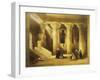 Temple of Esna, 2nd Century Bc, Left Bank of the Nile, Egypt, Lithograph, 1838-9-David Roberts-Framed Giclee Print