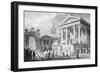 Temple of Fortuna at Pompeii-null-Framed Giclee Print