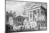 Temple of Fortuna at Pompeii-null-Mounted Giclee Print