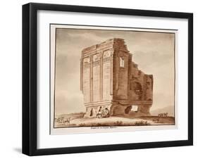 Temple of Fortuna Muliebre, 1833-Agostino Tofanelli-Framed Giclee Print