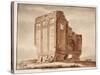 Temple of Fortuna Muliebre, 1833-Agostino Tofanelli-Stretched Canvas