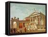 Temple of Fortune, Pompei, Volume IV, Restoration Essays, Plate XII-Fausto and Felice Niccolini-Framed Stretched Canvas