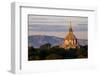 Temple of Gawdawpalin, Dated 12th Century, Bagan (Pagan), Myanmar (Burma), Asia-Nathalie Cuvelier-Framed Photographic Print