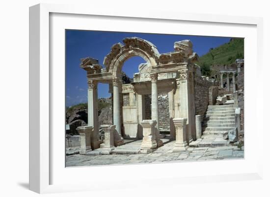 Temple of Hadrian in Ephesus, 2nd Century-CM Dixon-Framed Photographic Print