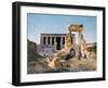 Temple of Hathor, Dendera, Egypt, 20th Century-null-Framed Giclee Print