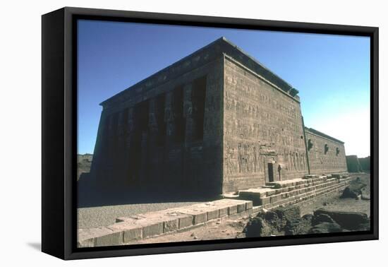 Temple of Hathor, Dendera, Egypt, Late Ptolemaic and Roman Periods, C125 Bc-C60 Ad-CM Dixon-Framed Stretched Canvas