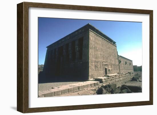 Temple of Hathor, Dendera, Egypt, Late Ptolemaic and Roman Periods, C125 Bc-C60 Ad-CM Dixon-Framed Photographic Print