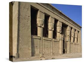 Temple of Hathor, Dendera, Egypt, North Africa, Africa-Scholey Peter-Stretched Canvas