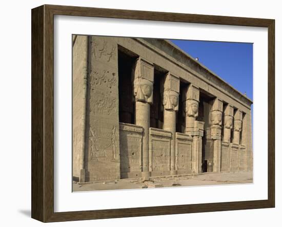 Temple of Hathor, Dendera, Egypt, North Africa, Africa-Scholey Peter-Framed Photographic Print