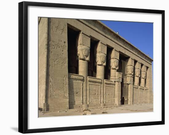 Temple of Hathor, Dendera, Egypt, North Africa, Africa-Scholey Peter-Framed Photographic Print