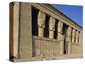 Temple of Hathor, Dendera, Egypt, North Africa, Africa-Scholey Peter-Stretched Canvas