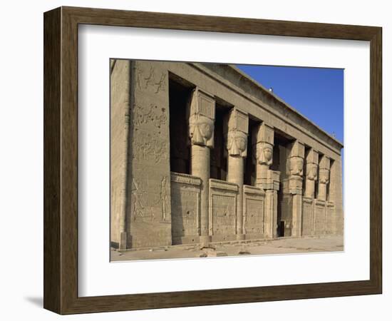 Temple of Hathor, Dendera, Egypt, North Africa, Africa-Scholey Peter-Framed Photographic Print