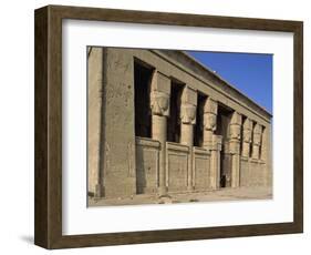 Temple of Hathor, Dendera, Egypt, North Africa, Africa-Scholey Peter-Framed Photographic Print