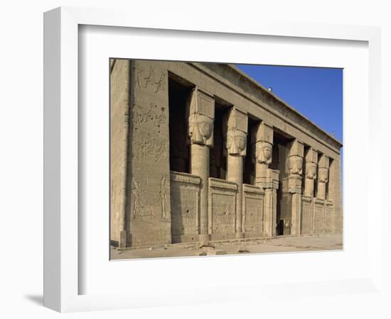 Temple of Hathor, Dendera, Egypt, North Africa, Africa-Scholey Peter-Framed Photographic Print