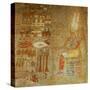 Temple of Hatshepsut (detail)-null-Stretched Canvas
