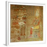 Temple of Hatshepsut (detail)-null-Framed Giclee Print