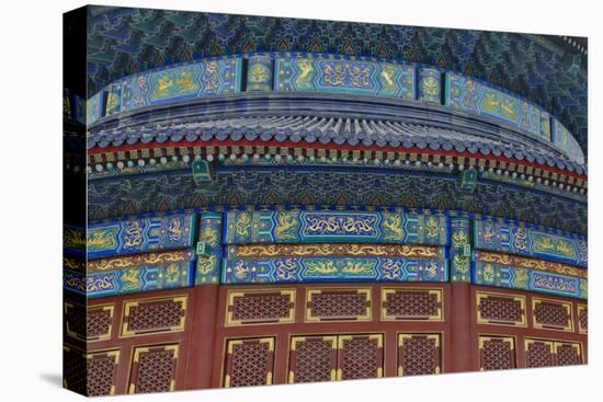 Temple of Heaven Built During Ming Dynasty, Beijing, China-Darrell Gulin-Stretched Canvas