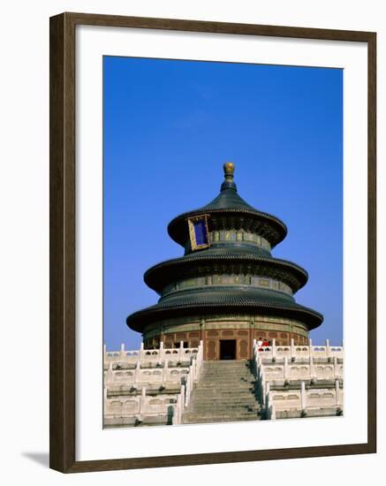 Temple of Heaven, Ming Dynasty, Beijing, China-Steve Vidler-Framed Photographic Print