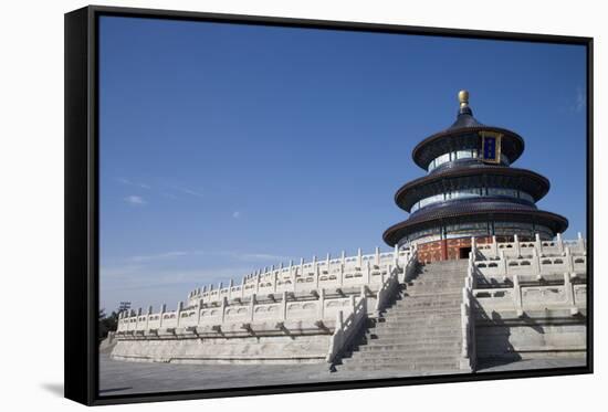 Temple of Heaven, UNESCO World Heritage Site, Beijing, China, Asia-Angelo Cavalli-Framed Stretched Canvas