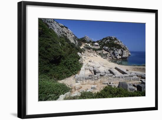 Temple of Hera-null-Framed Giclee Print