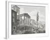 Temple of Hercules at Cora-Luigi Rossini-Framed Giclee Print