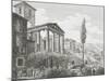 Temple of Hercules at Cora-Luigi Rossini-Mounted Giclee Print