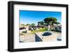 Temple of Hercules, Statue of Cartilius Poplicola, Ostia Antica archaeological site-Nico Tondini-Framed Photographic Print