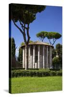 Temple of Hercules Victor, Forum Boarium, 2nd Century Bc, Rome, Lazio, Italy, Europe-Peter-Stretched Canvas