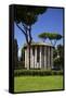 Temple of Hercules Victor, Forum Boarium, 2nd Century Bc, Rome, Lazio, Italy, Europe-Peter-Framed Stretched Canvas