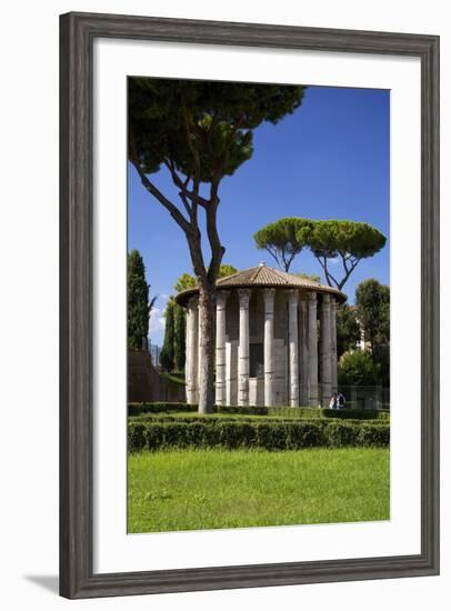 Temple of Hercules Victor, Forum Boarium, 2nd Century Bc, Rome, Lazio, Italy, Europe-Peter-Framed Photographic Print