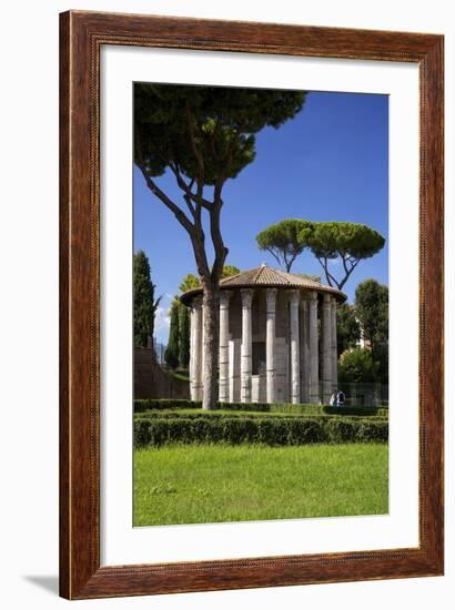 Temple of Hercules Victor, Forum Boarium, 2nd Century Bc, Rome, Lazio, Italy, Europe-Peter-Framed Photographic Print