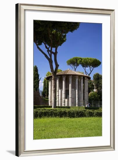 Temple of Hercules Victor, Forum Boarium, 2nd Century Bc, Rome, Lazio, Italy, Europe-Peter-Framed Photographic Print