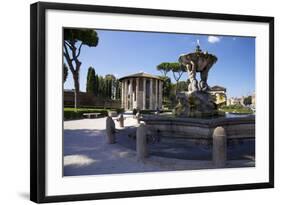 Temple of Hercules Victor, Forum Boarium, 2nd Century Bc, Rome, Lazio, Italy, Europe-Peter-Framed Photographic Print