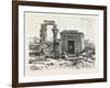 Temple of Hermonthis, Egypt, 1879-null-Framed Giclee Print