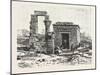 Temple of Hermonthis, Egypt, 1879-null-Mounted Giclee Print