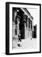 Temple of Horus at Edfu, 20th Century-Science Source-Framed Giclee Print
